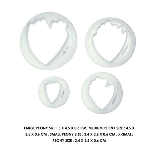 Peony Petal Flower Cutters