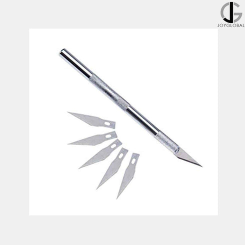 JoyGlobal Precision Knife with 5 Replaceable Blades