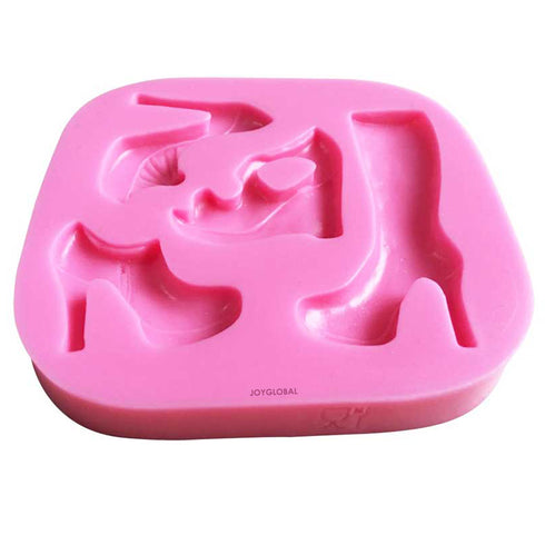 Silicone High Heel Shoes Mould