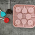 Silicone Round & Heart Lollipop Mould