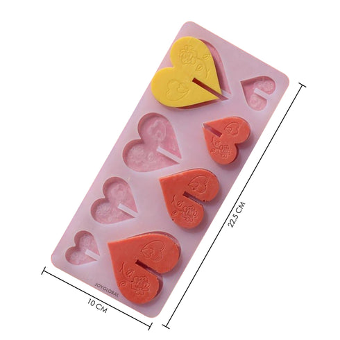 Silicone Heart Cake Mould - Easy Garnishing & Decoration