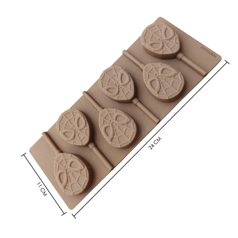 Spiderman Silicone Mould for Candy and Chocolates