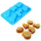 Silicone Best Christmas Theme Mould With 6 Cavities - Output weight Approx 40 Grams