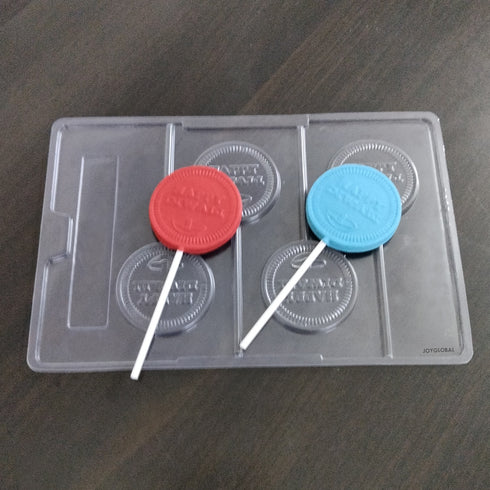 Cacao Happy Diwali Lollipop Mould with Cover
