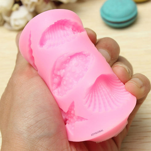 Silicone Sea Creatures Mould - 7 Cavity