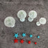 Star Shape Plunger Cutter - Set of 4 Pieces