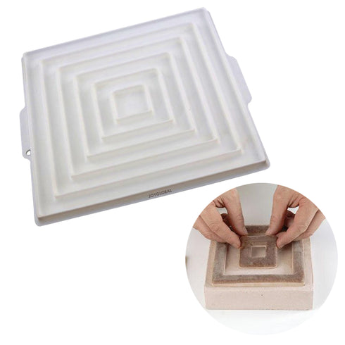 Double Square Rings Insert Decore Entremet Mould