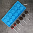 Silicone Designer Lollipop Mould (3 in 1)