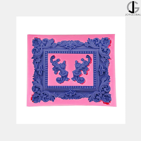 Vintage Mirror Frame Silicone Mould