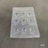 Cacao Strawberry Shape PVC Chocolate Mould