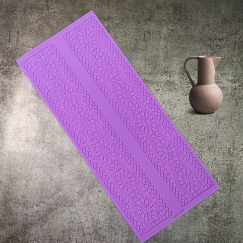 Silicone 2 Layer Designer Lace Mat