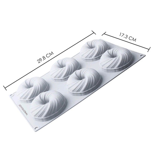 Silicone Swirl Bundt Entremet Mould - 95 Grams