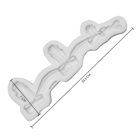 Silicone Ribbon Border Fondant Mould