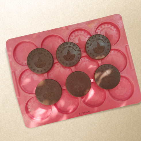 Silicone Diwali Chocolate Mould