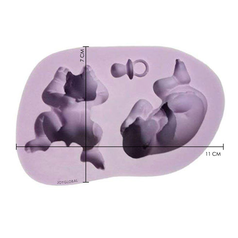 Silicone Sleeping Baby Mould - Heavy Quality