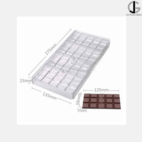 Polycarbonate Chocolate Bar Mould - 45 Grams