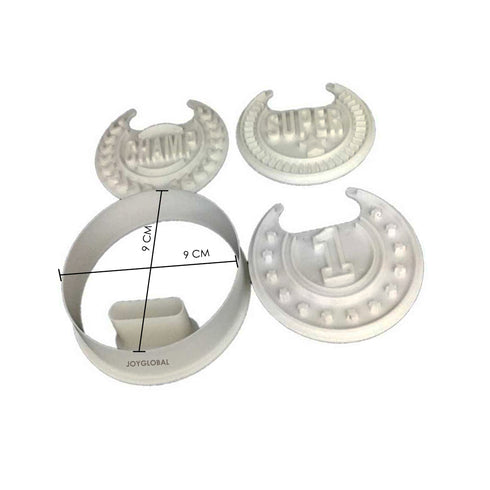 Medal Champ Super No. 1 Shape Cookie Cutter