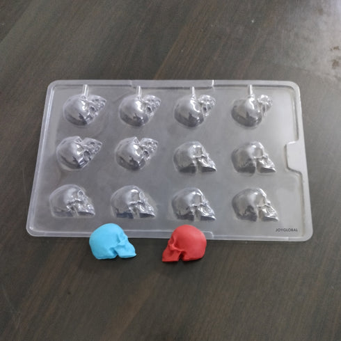 Halloween Skull Shape PVC Mould