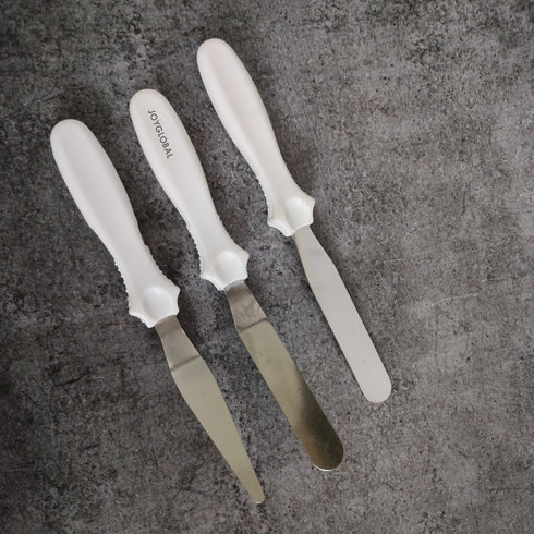 3 Piece Set Palette Knife Spatulas