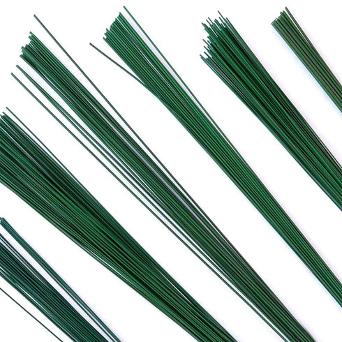 Green 22 Gauge Floral Wire