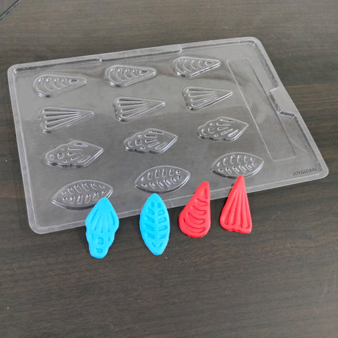 Cacao Leaf Shape PVC Mould