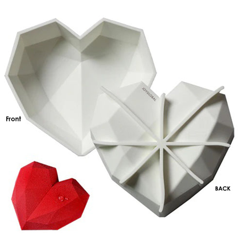 Silicone Heart Dessert Mould - Premium Baking Tool