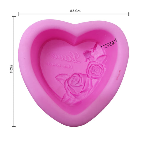Silicone Heart Shape Love Forever Mould
