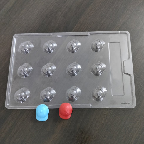 Cacao Cricket Hat Shape PVC Mould