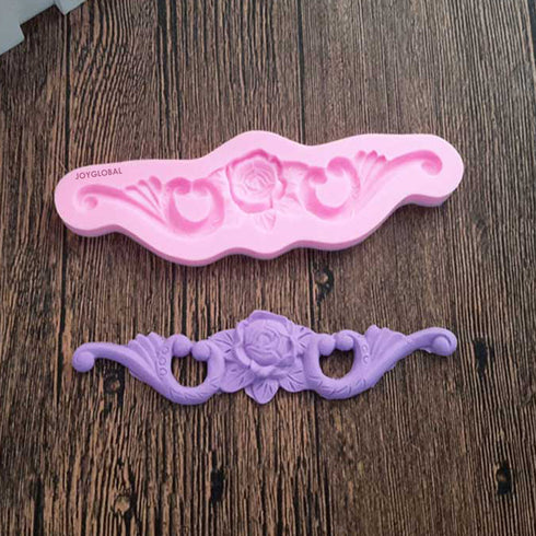 Silicone Beautiful Rose Lace Mould