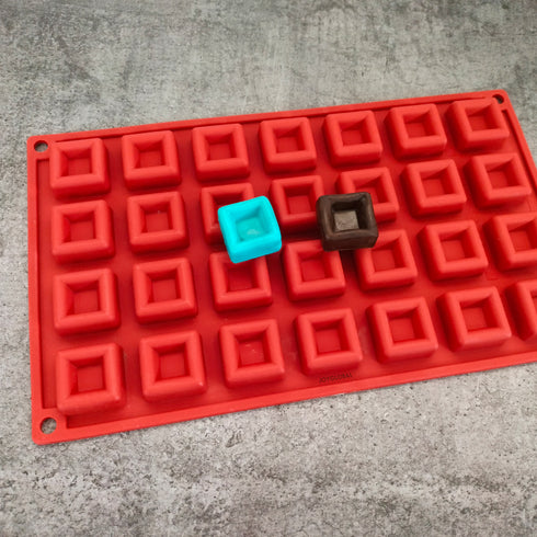Silicone Square Chocolate Mould