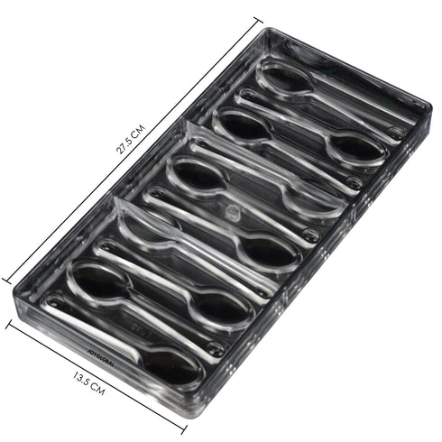 Polycarbonate Spoon Shape Mould - 20 Grams