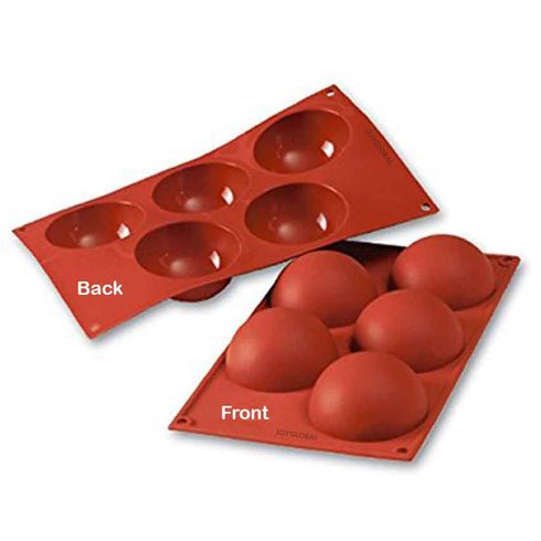 Half Sphere Silicone Mould - Dia 8 CM
