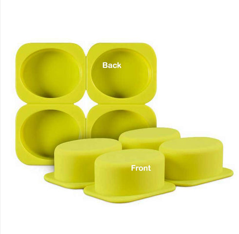 Oval Shape Silicone Mould - 120 Grams