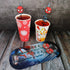 Spiderman Theme Designer Straw