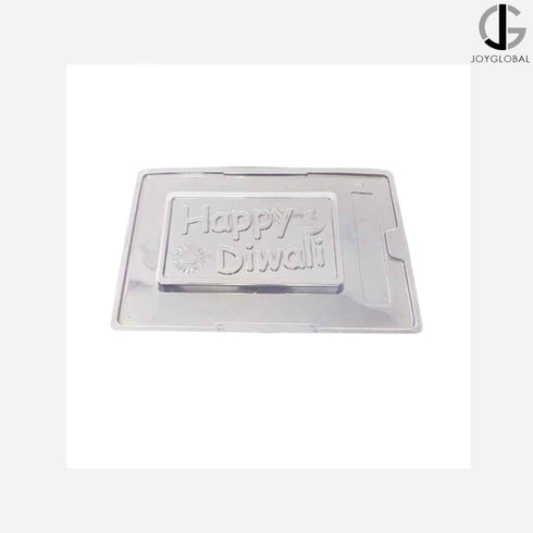 JoyGlobal Happy Diwali Chocolate Bar Mould