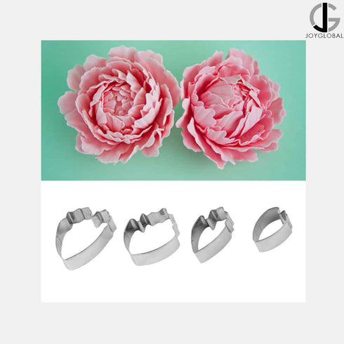 Small Peony Petal Cookie Cutter