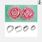 Small Peony Petal Cookie Cutter