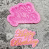Silicone Cursive Happy Birthday Mould