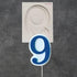 Flexible 9 Number Silicone Mould for Baking