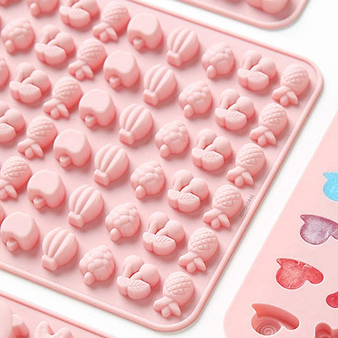 Silicone Fruits Mould - 66 Cavity