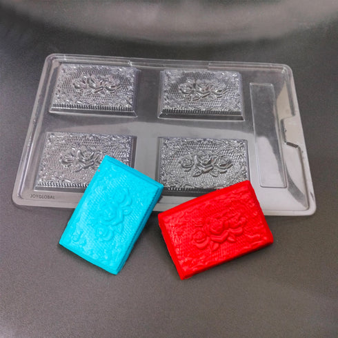 Cacao Rose Print PVC Chocolate Mould - 55 Grams