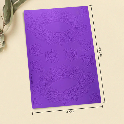 Silicone Floral Lace Mat