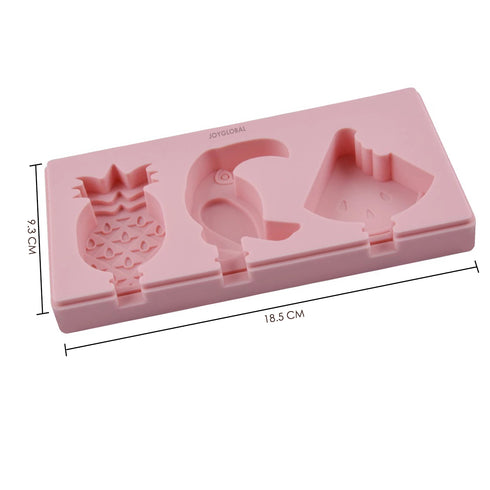 Silicone Popsicle Mould Set: Fun Shaped Cakesicles & Treats
