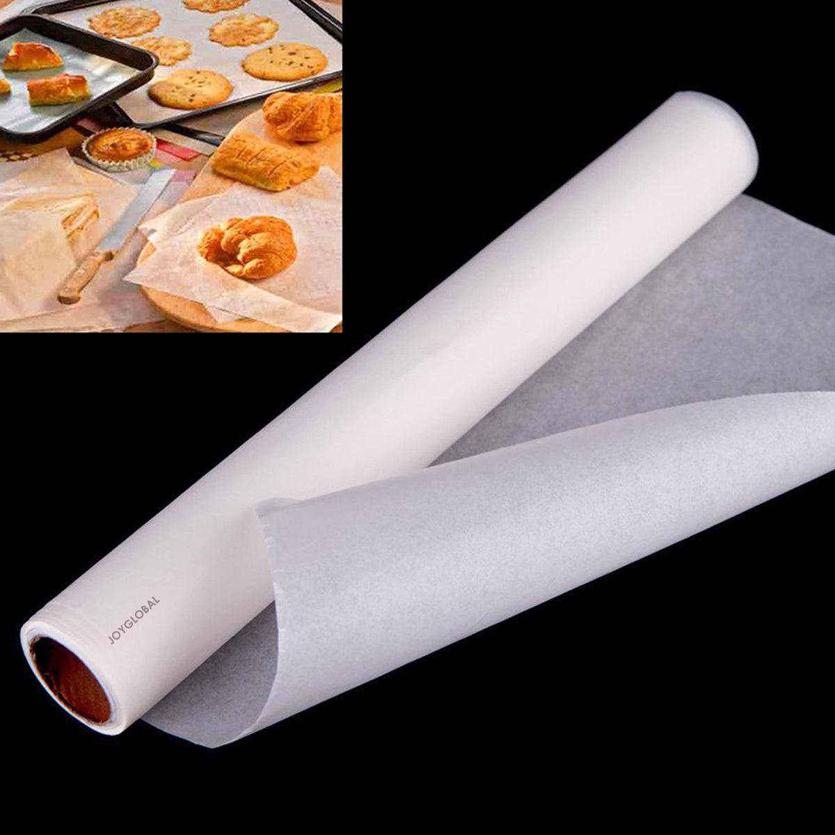 Baking on sale paper roll