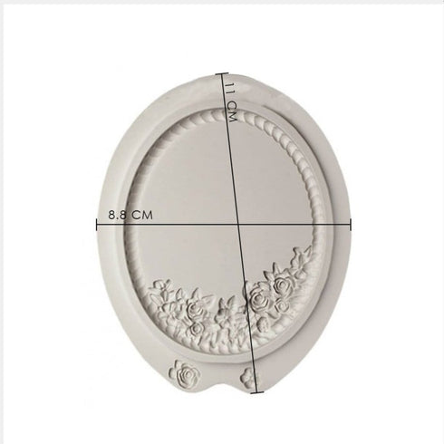 Silicone Vintage Frame Mould