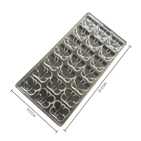 Polycarbonate Butterfly Shape Mould - 12 Grams
