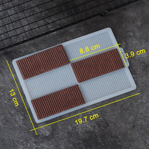 Silicone Lines Garnishing Mould