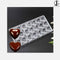 Polycarbonate Heart Shaped Mould - 12 Grams