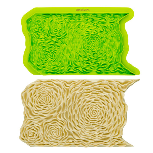 Silicone Rose Impression Mould - Style 2