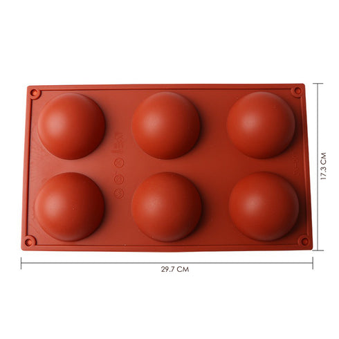 Half Sphere Silicone Mould - 7 CM
